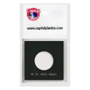 Capital Plastics Caps Coin Holder - 1/2 oz. Eagle
