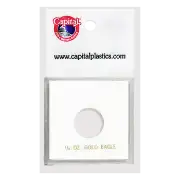 Capital Plastics Caps Coin Holder - 1/4 oz. Eagle