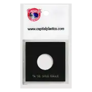 Capital Plastics Caps Coin Holder - 1/4 oz. Eagle