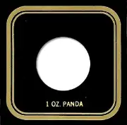 Capital Plastics VPX Coin Holder - 1 oz. Panda