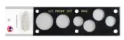 U.S. Proof Set 1942 (2 Nickel Openings)