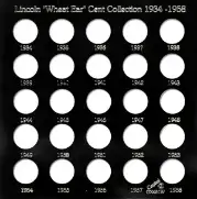 U.S. Lincoln Wheat Back Cents 1934-1958