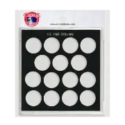 U.S. Half Dollars (No Date)  15 slot(s). B