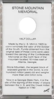 Stone Mountain Commemorative Half Dollar