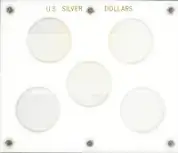 U.S. Silver Dollars - NO OTHER PRINT