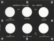 U.S. Morgan Dollar All Mints 1878-1921 (One Reverse)