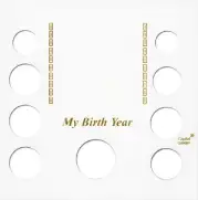 My Birth Year (.5, 5 quarters, .10, .05, .01)