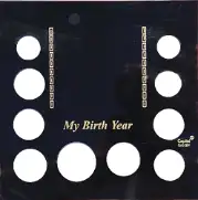 My Birth Year (Sac.$, .50, 5 quarters, .10, .05, .01)