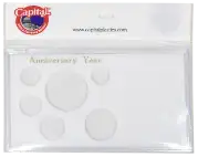 Anniversary (SE $, .50, .25, .10, .05, .01)