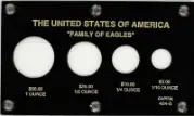 U.S. Gold Eagles (1, 1/2, 1/4, 1/10 oz.)