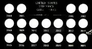 U.S. 1/10 Ounce Gold Eagles 2004-2021