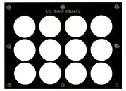 U.S. Silver Dollars (No Dates, 12 Coins)