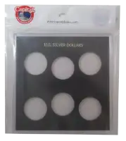 U.S. Silver Dollars (No Dates, 6 Coins)