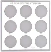 U.S. Silver Eagle Year Set 2013-2021