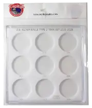 U.S. Silver Eagle Year Set 2021 Type 2 - 2029