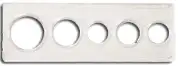 Whitman 2x6 Cent - Half Dollar Mint or Proof Set Holders 5 Hole - (25 pack)