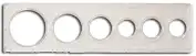 Whitman 2x7 Cent - Large Dollar Mint or Proof Set Holders 6 Hole - (25 pack)