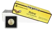 1/2 Ounce Gold Eagle, $10 Gold 2x2 Tetra Snaplock Coin Holder  - 25 per pack