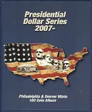 Presidential Dollar Series P&D 2007-2017