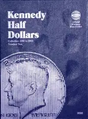 Kennedy Half Dollar No. 2 Folder, 1986-2003
