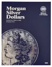 Morgan Silver Dollar Folder No. 2  Folder, 1884 - 1890