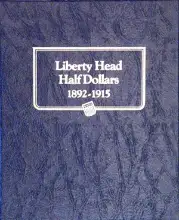 Liberty Head Half Dollar 1892-1915 Album