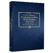U.S. Classic Commemorative Halves Album Vol One, 1892-1934