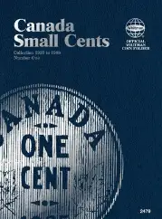 Canadian Small Cents Folder Vol I 1920-1988