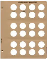 Washington Quarters Replacement Page 7 1998-P-1998-D