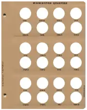 Washington Quarters with Proof- Page 1
