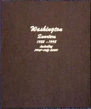 Washington Quarters 1932-1998 with Proof