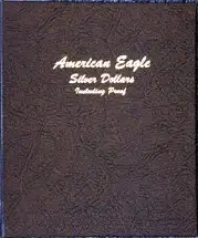 American Eagle Silver Dollars with Proof Vol 1