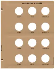 Sacagawea Dollars with Proof Replacement Page 3