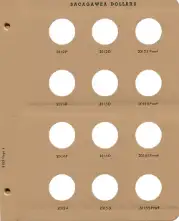 Sacagawea Dollars with Proof Replacement Page 4