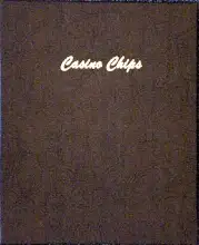 Casino Chips Plain 5 pages, 45 ports, 40mm