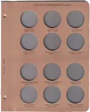 Dansco U.S. Modern Commemorative Dollar Vol 3  Replacement Page 3