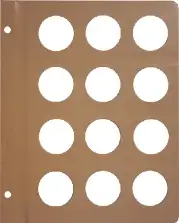 Blank Pages 37mm