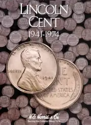 Lincoln Cent Folder #2 1941-1974