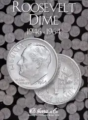 Roosevelt Dimes Folder No. 1 1946-1964