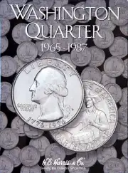 Washington Quarters Folder No. 3 1965-1987