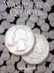 Washington Quarters Folder No. 4 1988-1998