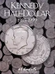 Kennedy Half Dollar Folder No. 2 1985-1999
