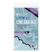 Shield Bag for Thicker Current Comic Books (Wide Size) - 7 x 10 1/2