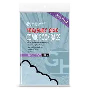 Shield Bag for Treasury Comics - 10 1/2 x 13 1/2 + 2 inch flap