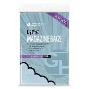 Shield Bag for Life Magazine 11 1/8 x 15 1/8 + 1 3/4 inch flap