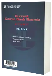 Current Comic Book Boards (6 3/4 x 10 1/2) - 100 Pack