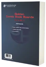 Golden Comic Book Boards (7 5/8 x 10 1/2) - 100 Pack