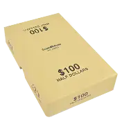 Rolled Coin Box - Half Dollar