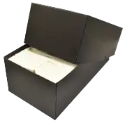 Glassine Storage #6  Box - 14 x 6 7/8 x 4 - Holds 4 1/8 x 6 1/4 Glassines