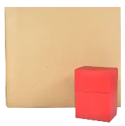 Bulk Flip-top Card Box - Red
